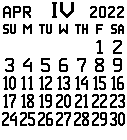 April 2022