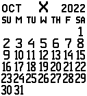 October 2022