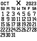 October 2023