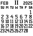 February 2025